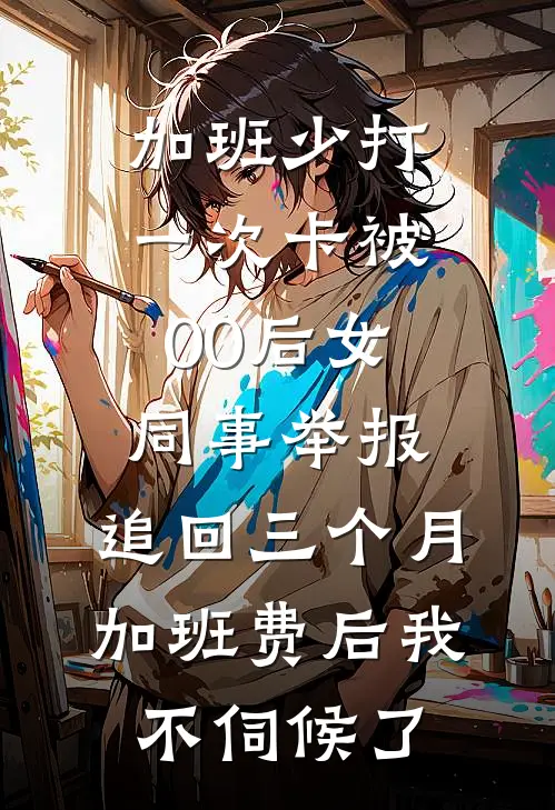 加班少打一次卡被00后女同事举报，追回三个月加班费后我不伺候了