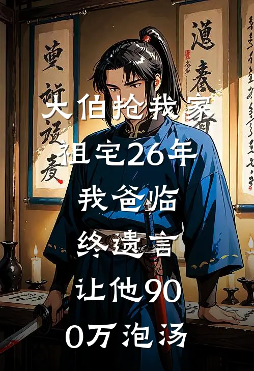 大伯抢我家祖宅26年，我爸临终遗言，让他900万泡汤