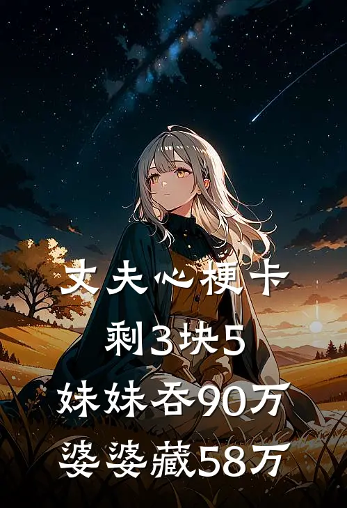 丈夫心梗卡剩3块5，妹妹吞90万，婆婆藏58万