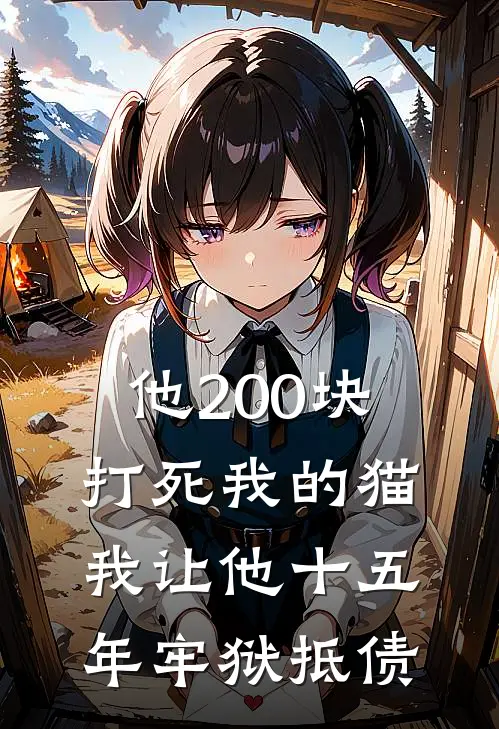 他200块打死我的猫，我让他十五年牢狱抵债