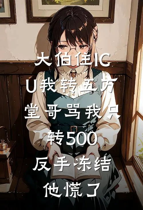 大伯住ICU我转五万，堂哥骂我只转500，反手冻结他慌了