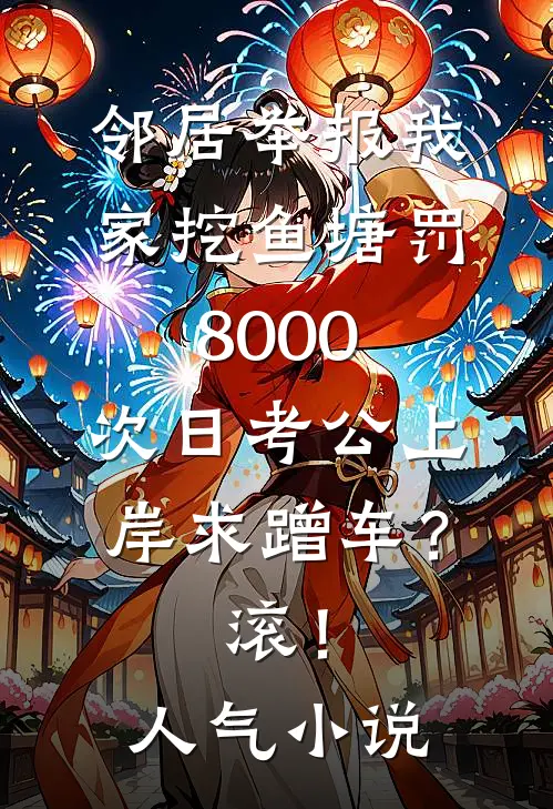 邻居举报我家挖鱼塘罚8000，次日考公上岸求蹭车？滚！人气小说