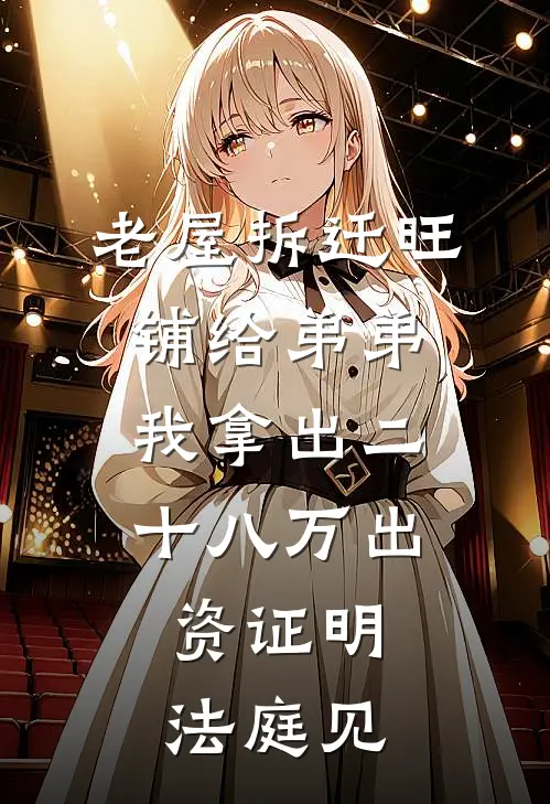 老屋拆迁旺铺给弟弟，我拿出二十八万出资证明：法庭见