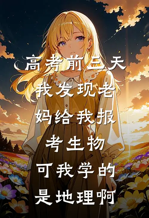 高考前三天，我发现老妈给我报考生物，可我学的是地理啊