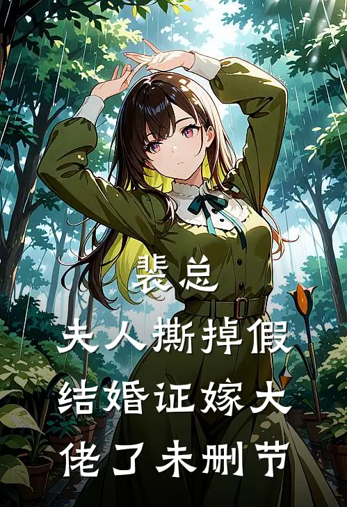 裴总，夫人撕掉假结婚证嫁大佬了未删节