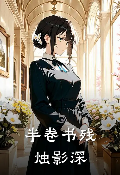 半卷书残烛影深