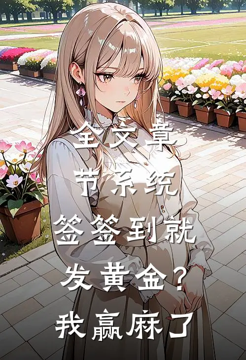 全文章节系统：签签到就发黄金？我赢麻了