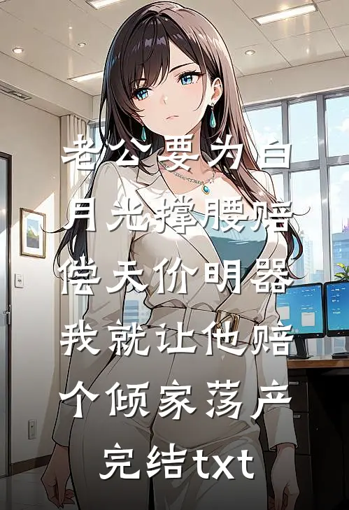 老公要为白月光撑腰赔偿天价明器，我就让他赔个倾家荡产完结txt