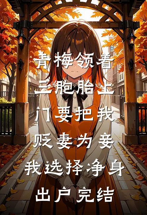 青梅领着三胞胎上门要把我贬妻为妾，我选择净身出户完结
